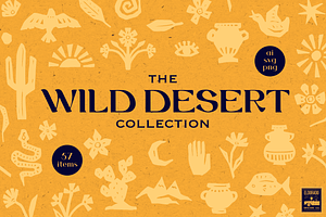 Wild Desert Boho Illustration Pack