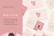 Pink Thank You Card Template (Canva), a Card Template by Gebers Marketing & Design (Thumbnail 6 of 8)