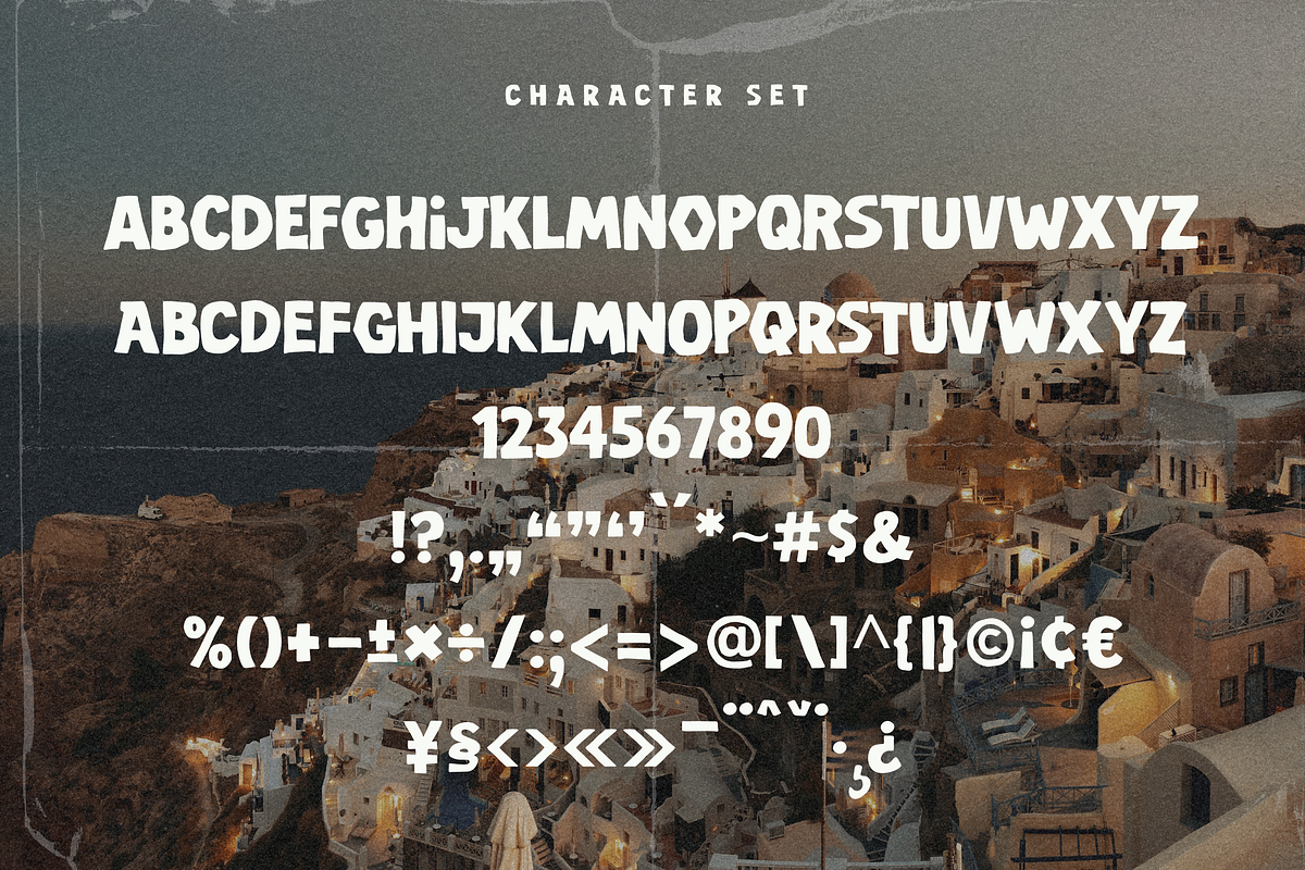 Costa Brisa – Retro Summer Font Duo, a Script Font by Creacy Studio (Photo 10 of 11)