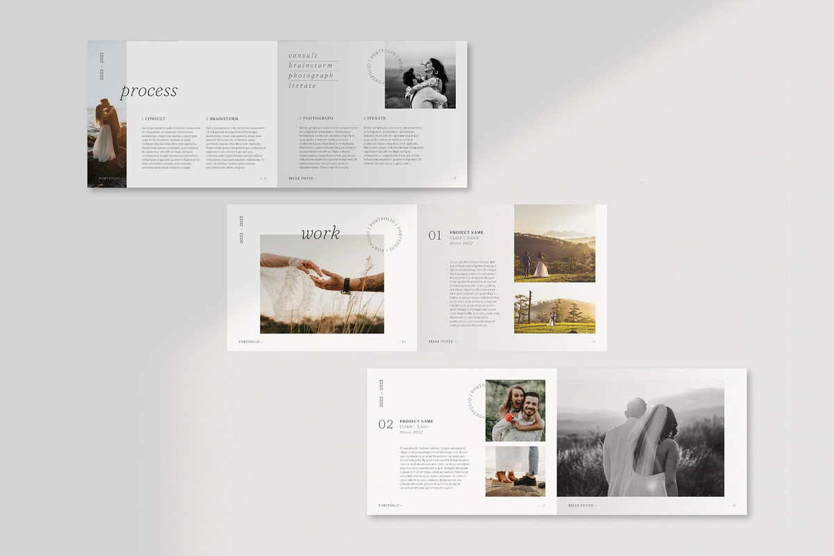 Photography Portfolio Template Canva, a Marketing Template by frommakertomaker (Photo 5 of 10)