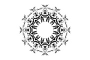 Black and White Mandala Patterns Set, a Decorative Illustration by NJ Himel (Thumbnail 12 of 101)