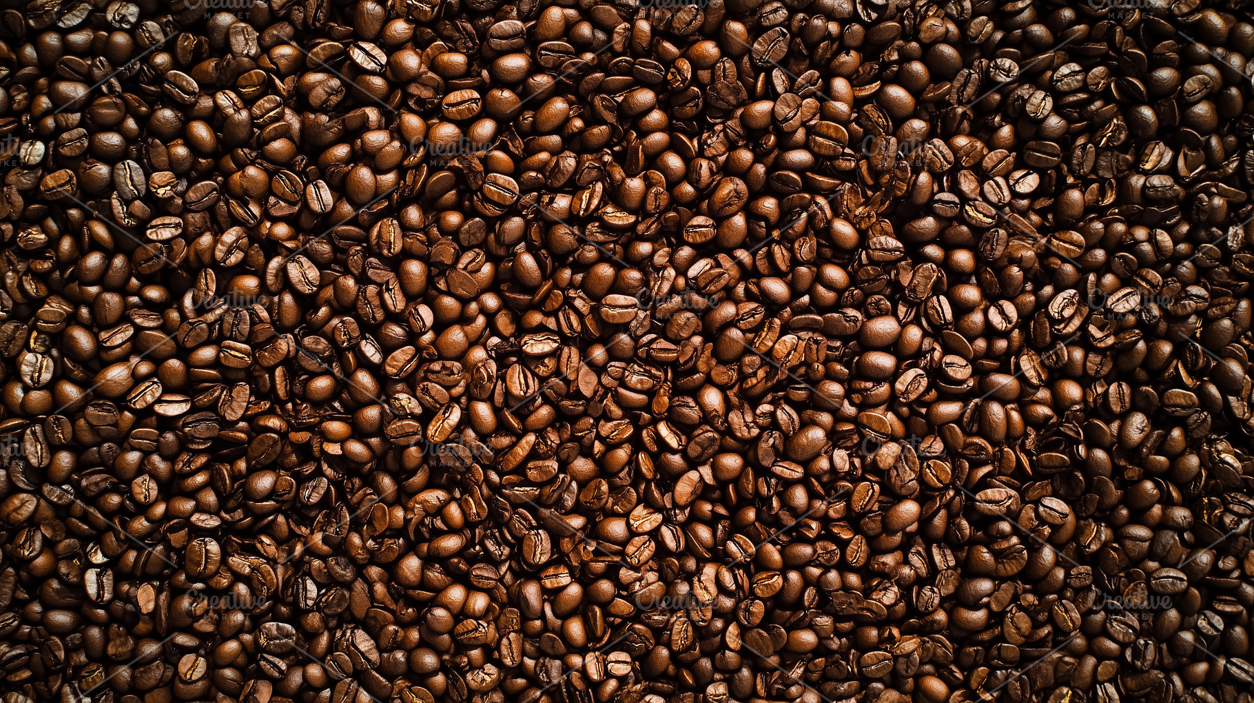 Brown coffee beans background, a Food & Drink Photo by MistyDay