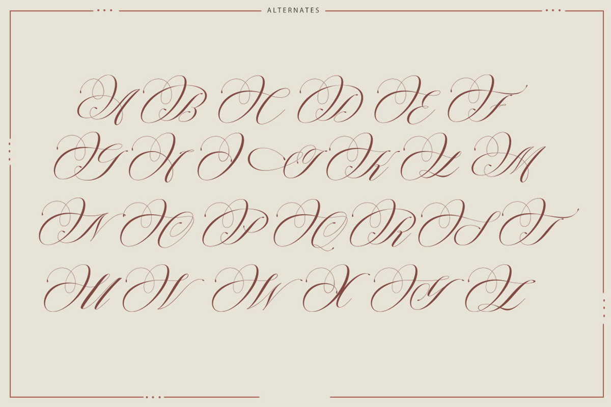 Cut Putroe Navisha, a Script Font by Typehill (Photo 13 of 15)