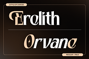 Foga - Modern Serif Logo Font, a Serif Font by Nirmana Visual (Thumbnail 9 of 11)