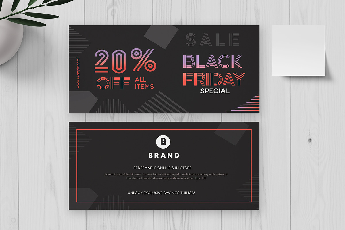 Black Friday Gift Voucher preview 3