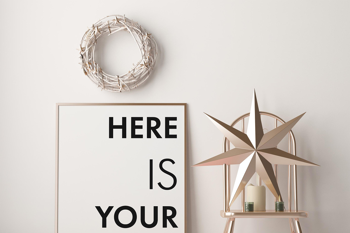 30 CHRISTMAS MOCKUPS. MEGABUNDLE, a Print Template by FilL239 (Photo 24 of 31)