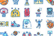 Basketball game elements and sports, an Object Graphic by pikepicture (Thumbnail 3 of 3)