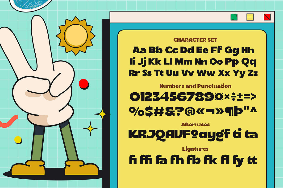Ragata - Display Sans, a Sans Serif Font by Arterfak Project (Photo 10 of 12)