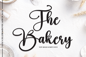 The Bakery Script Font