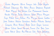 Lucky Berry - cute handwritten font, a Handwritten Font by alenaganzhela (Thumbnail 7 of 10)