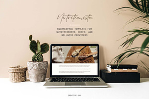 Nutritionista Squarespace Template