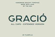 Gració font - extended, a Handwritten Font by Florflai (Thumbnail 1 of 3)