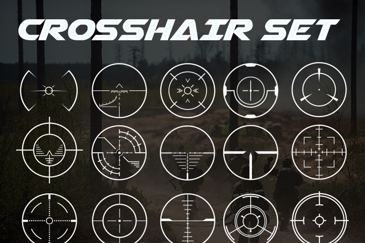 Realistic Crosshair Collection, an Icon by Beavergraphy (Photo 5 of 6)