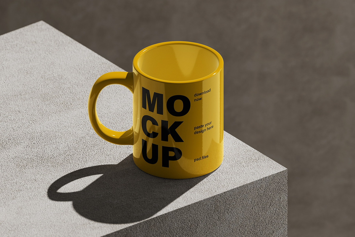 Ceramic Mug Mockup, a Packaging Mockup by UFR_GRAPHIC (Photo 3 of 4)