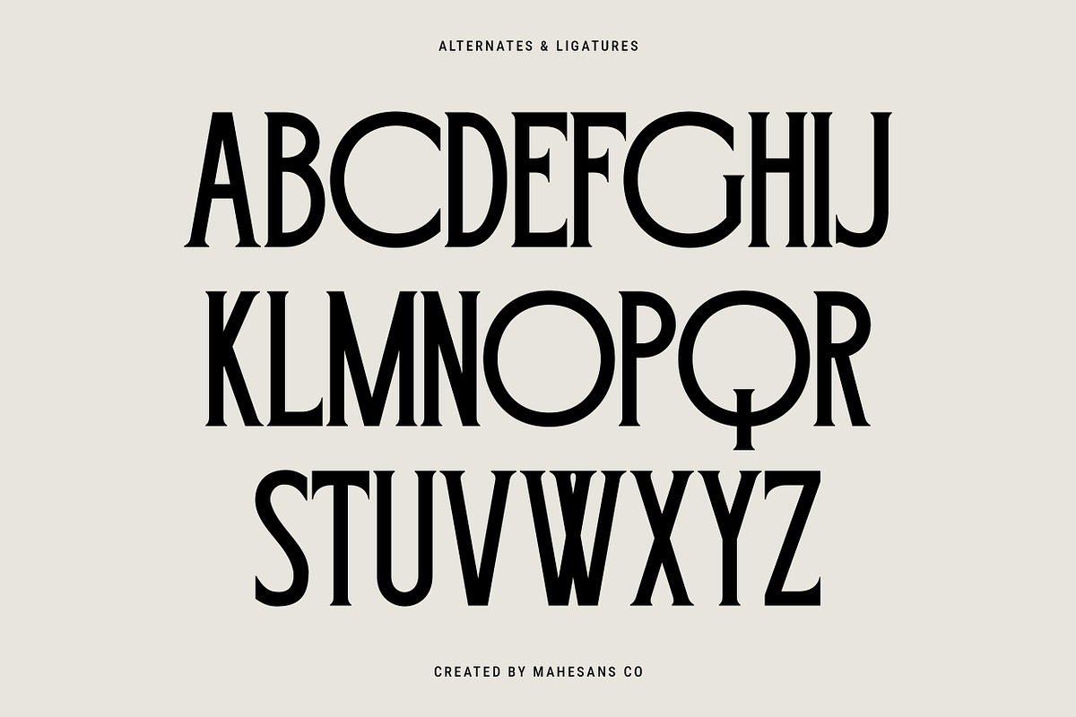 Elanche – Classic Editorial Serif, a Serif Font by Mahesans Co (Photo 9 of 12)