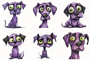 Zombie Dog Clipart, an Illustration by OK Design (Thumbnail 4 of 5)