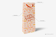 Wine Size Gift Bag Mock-up, a Print Template by Branda Keeps (Thumbnail 4 of 17)