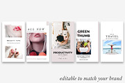 Instagram Story Templates, a Social Media Template by Dana Nicole Designs (Thumbnail 4 of 4)