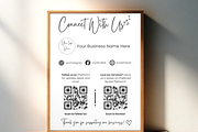 Editable Social Media Sign Template, a Graphic by MondaySpark (Thumbnail 8 of 9)