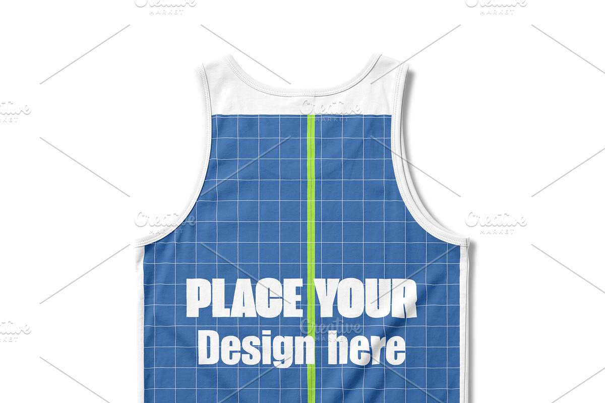 Editable Tank Top Mockup PSD, a Shirt Mockup by Pixel Foundry (Photo 3 of 3)