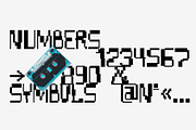 SK Fillout — Display Pixel Font, a Font by Shriftovik Type Foundry (Thumbnail 9 of 11)