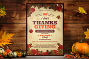 Bundle Thanksgiving Flyers, a Flyer Template by Totem Design Studio (Thumbnail 2 of 6)