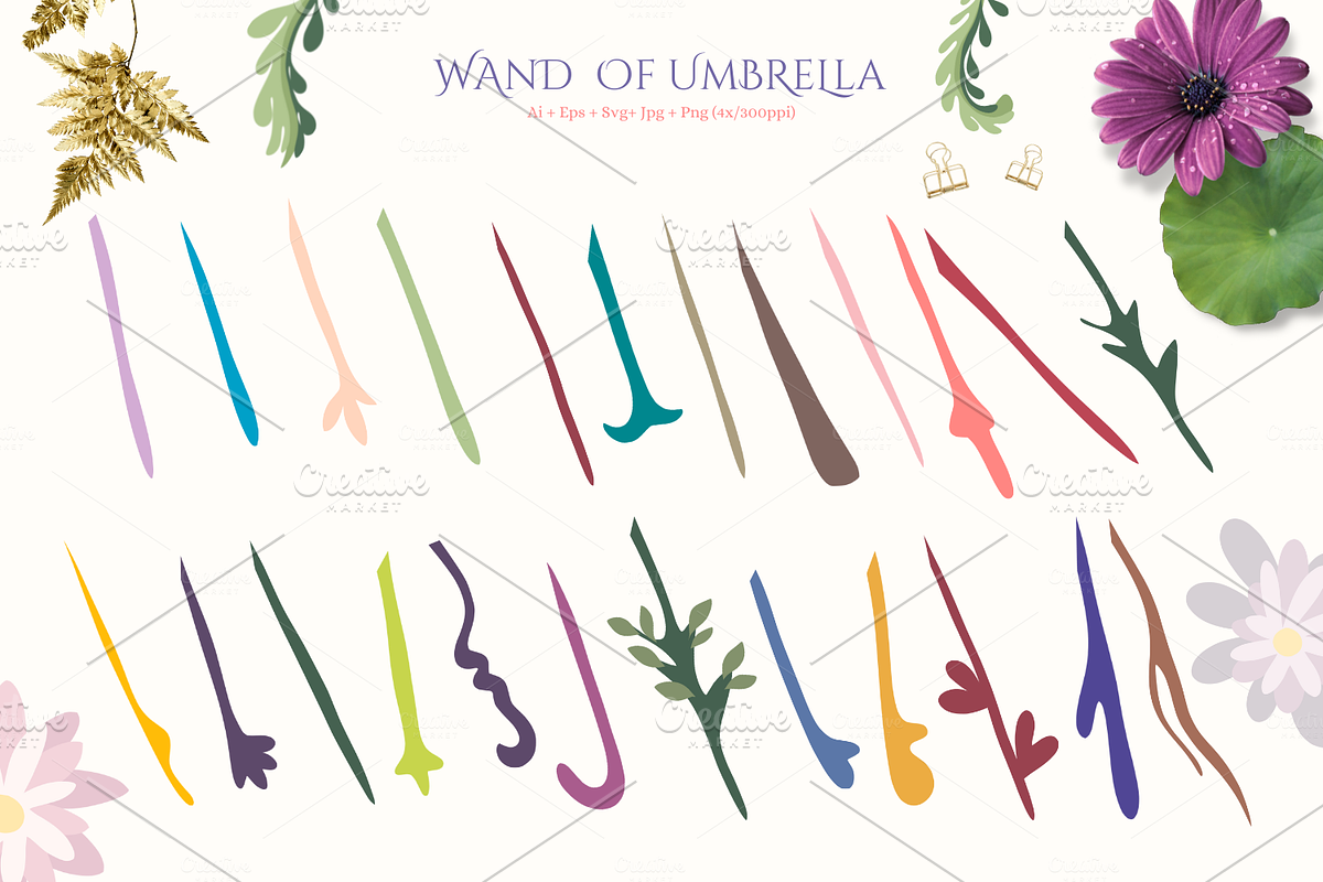 Spectacular Umbrella | Creator Kit, an Illustration by ArtstudioByKhushbu (Photo 4 of 7)