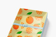 Seamless pattern with oranges, a Texture Illustration by JYa_Design (Thumbnail 2 of 3)