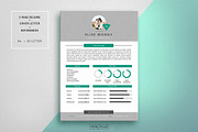 Resume CV Template for Word, a Resume Template by CrystalResumes (Thumbnail 1 of 4)