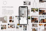 Aesthetic February Real Estate Posts, a Social Media Template by Marketing Templates Co. (Thumbnail 7 of 9)