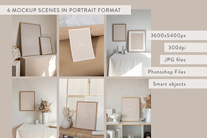 Bright & Natural 4 Mockup Set