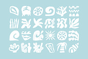 OCEAN VIBES | 180 HAND DRAWN CLIPART, an Object Illustration by Favete Art (Thumbnail 8 of 18)