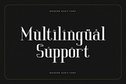 Vittorika Modern Serif Font, a Serif Font by Letterena Studios (Thumbnail 12 of 15)