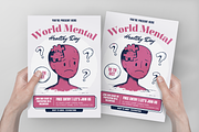 World Mental Healthy Day Flyer, a Flyer Template by Annora Studio (Thumbnail 4 of 5)
