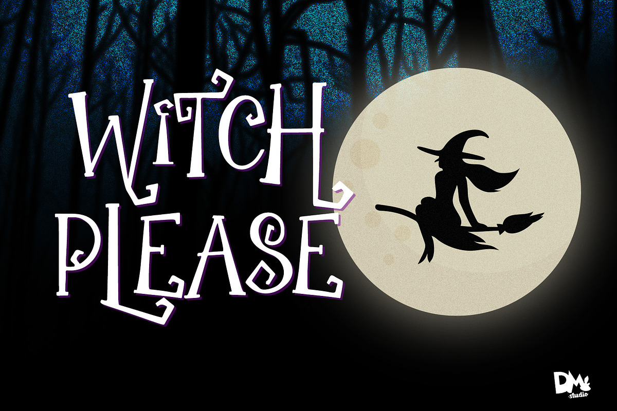 The Witch - Spooky Font preview 7