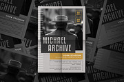 Jazz Music Flyer, a Flyer Template by Tokosatsu (Thumbnail 2 of 4)