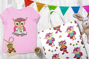 Cute owls, an Object Graphic by Maya Ivart (Thumbnail 10 of 12)