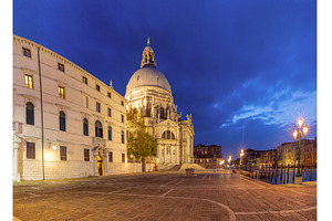 Santa Maria della Salute at dawn in, an Architecture Photo by kavalenkava