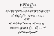 Vista La Diva, a Script Font by Sronstudio (Thumbnail 9 of 9)