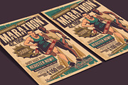 Marathon Run Event Vintage Flyer, a Flyer Template by Muhamad Iqbal hidayat (Thumbnail 4 of 4)