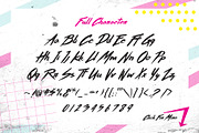 Thunderstorm + Extras, a Script Font by Aiyari (Thumbnail 2 of 10)