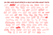 Onomatopedia, a Symbol Font by Comicraft Fonts (Thumbnail 2 of 3)