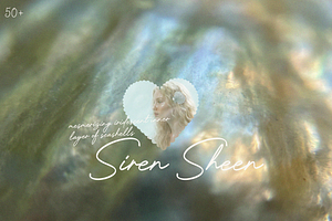 Siren Sheen, a Texture Graphic by Lilithcollageart