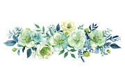 Elegant Green Floral Set, an Illustration by Designs_River (Thumbnail 10 of 11)
