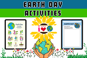 Earth Day Writing, Coloring & Games, a Templates & Theme by Premium Digital Templates (Thumbnail 4 of 4)