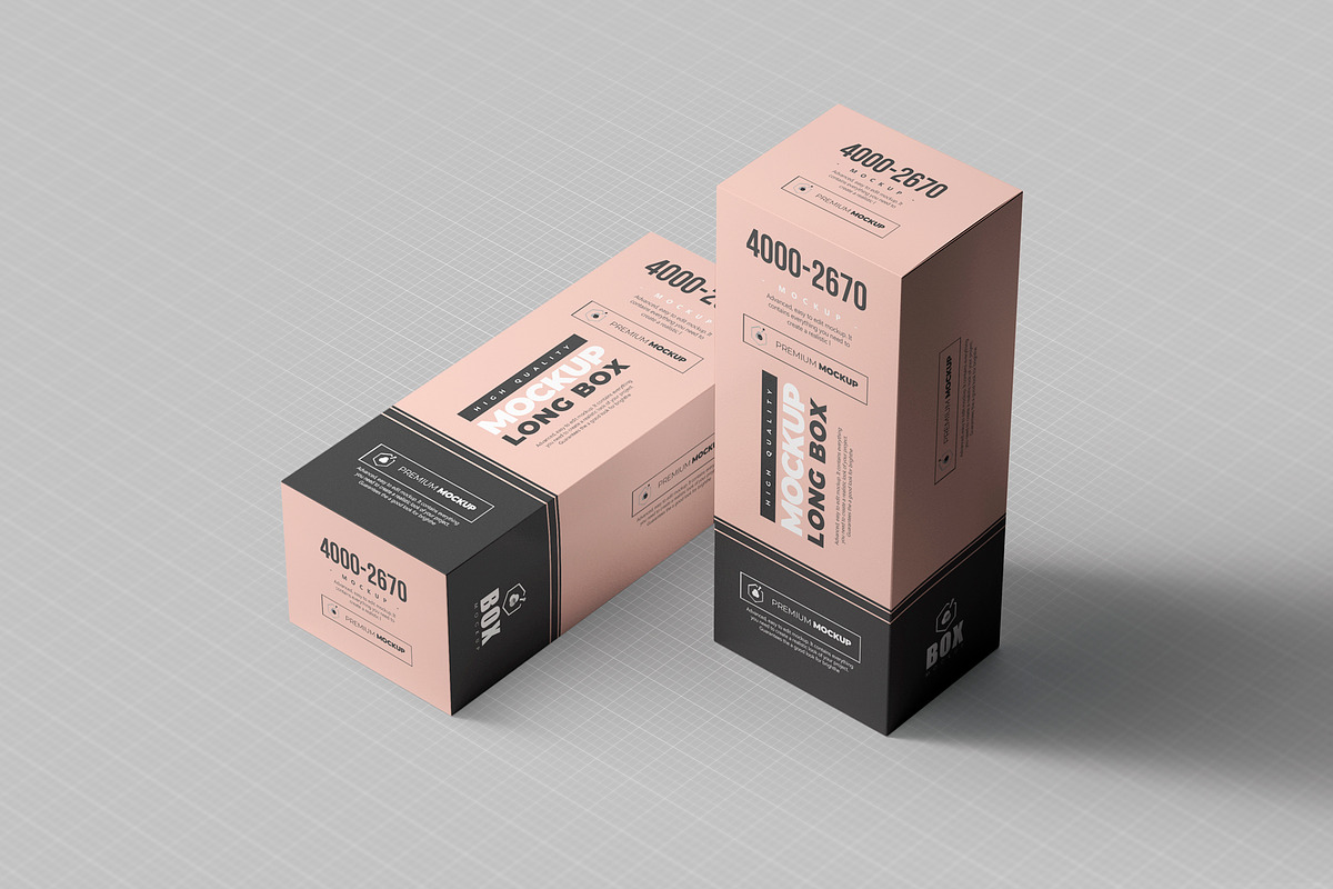 Long Box Mock-up 2, a Cups & Container Mockup by Nevada63 (Photo 3 of 3)