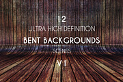 12 UHD Bent Background Scenes V1, an Object Graphic by LuisFaus (Thumbnail 1 of 5)