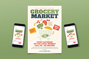 Grocery Market Instagram Post Flyer, a Flyer Template by Tokosatsu (Thumbnail 3 of 3)