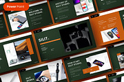 Silit – Business PowerPoint Template, a Presentation Template by Dens Creative Studio (Thumbnail 1 of 6)