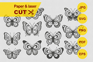 Layered Butterfly For Cut